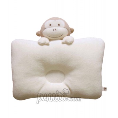 John n Tree หมอนหลุมผ้าฝ้าย ออร์แกนิค Peekaboo - Monkey